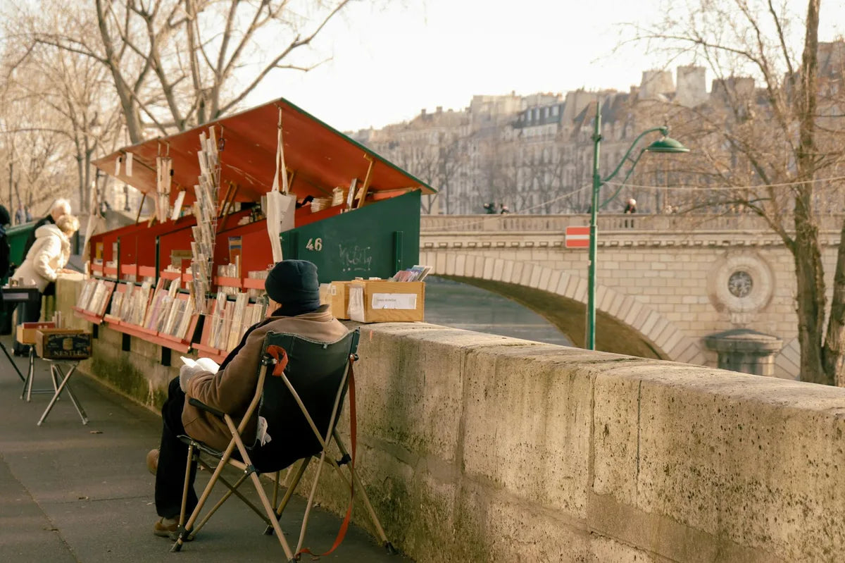 Banks of the Seine, bouquinistes, stone bridges