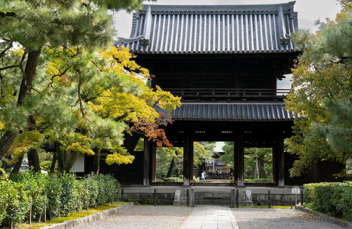 Traditional Japanese garden, Kyoto temple